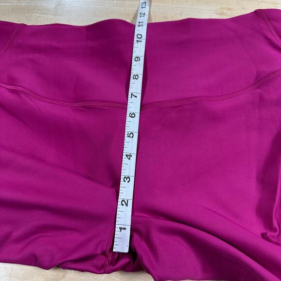 Lululemon Base Pace High-Rise Fleece Tight 28" Wild Berry Women's Size 14 NWT - Picture 10 of 11